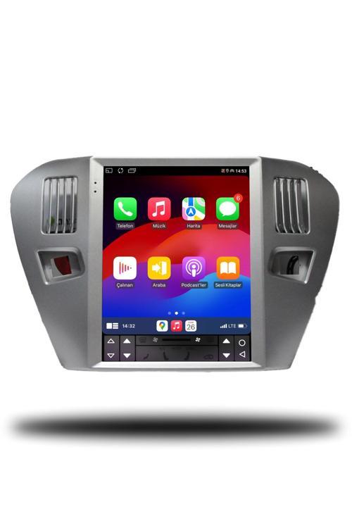 Citroen C-Elysee Gri Tesla 2012/2021 4Gb Ram 32Gb Hafıza Carplay Android 9,7 İnç Multimedya