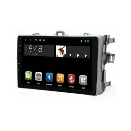 Toyota Corolla 2007-2013 Model Uyumlu 8Gb Ram 128Gb Hafıza Qled Carplay Android Auto