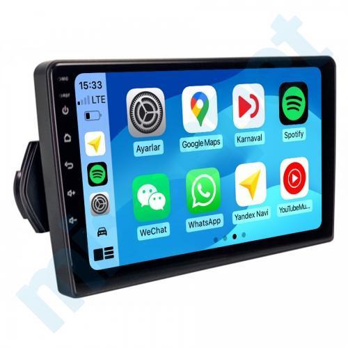 Fiat Egea 2015-2024 8 Gb Ram 128 Gb Hafıza Qled 9 İnç Android Auto Ve Carplay