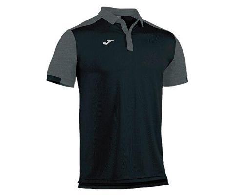 Erkek Tenis Tişörtü Siyah Comfort Polo Shirt Ss Cotton 100527.100