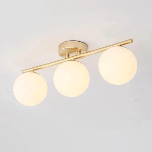 Rsylight 3'lü Modern Eskitme Kaplama Sıralı Camlı Avize ve Sarkıt Avize