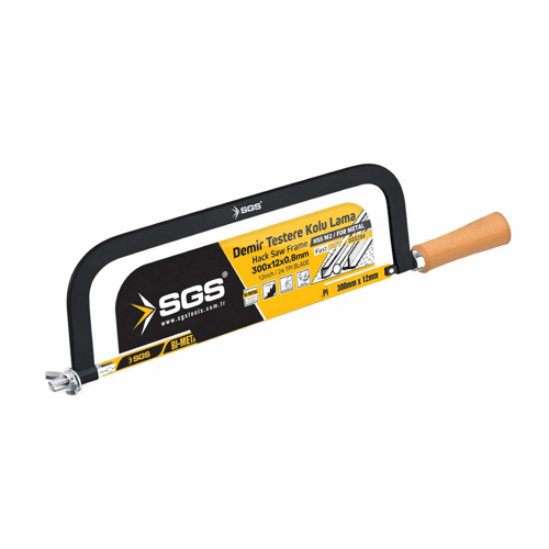 DEMİR TESTERE KOLU LAMA (AĞIZLI) SGS204