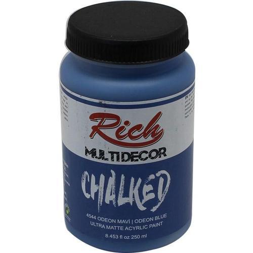 Multi Decor Chalked Akrilik Boya 250 cc. 4544 ODEON MAVİ