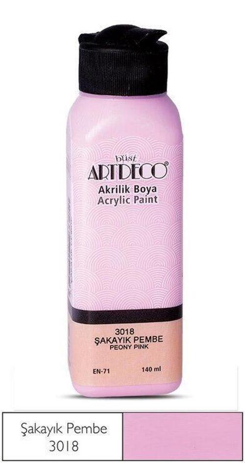 Akrilik Boya 140 ml. 3018 ŞAKAYIK PEMBE