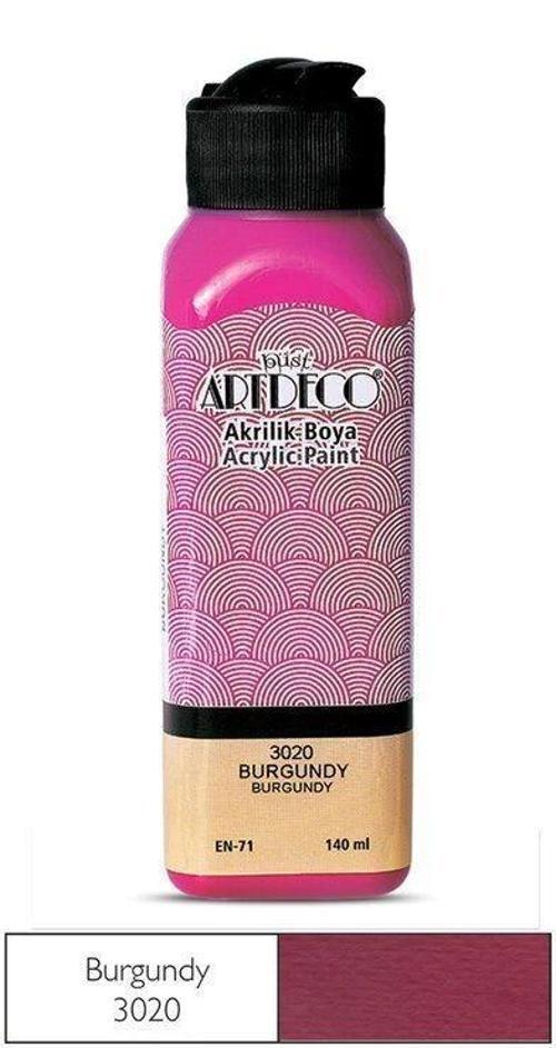 Akrilik Boya 140 ml. 3020 BURGUNDY