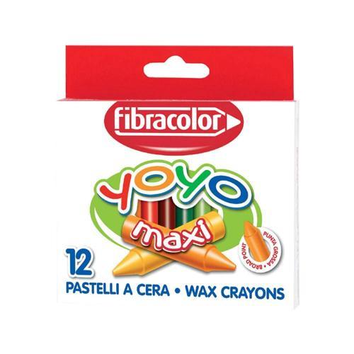 Yoyo Maxi Boy Mumlu Pastel Kalem 12 Renk