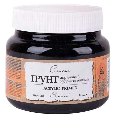Sonnet Gesso 500 ml. Black (Siyah)