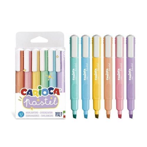 Highlighter İşaretleme Kalemi Seti 6 Renk Pastel Renkler