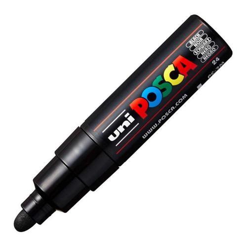 Posca PC-7M Boyama Markörü 4.5-5.5 mm. SİYAH