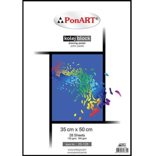 Kolej Block Resim Defteri 35x50 28 Yp.(PHM-20-128)