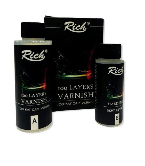 100 Kat Cam Vernik (120+60 cc.)