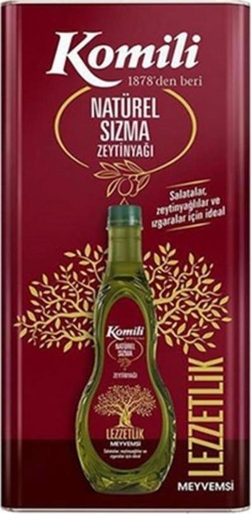 Lezzetlik Meyvemsi Natürel Sızma Zeytinyağı 3 lt