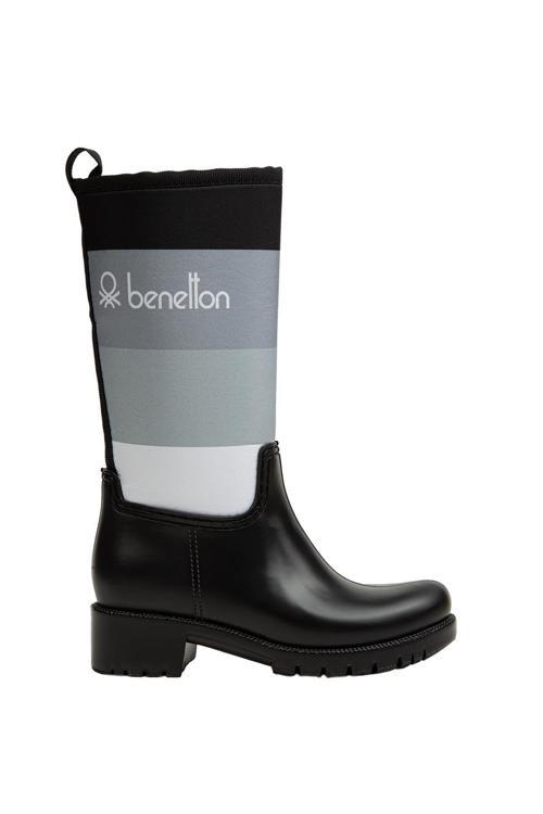® | BN-50017 - 34124 Siyah Beyaz - Çocuk Bot