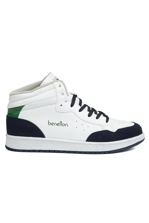 ® | BN-30869 - 3471 Beyaz Lacivert - Erkek Spor Ayakkabı