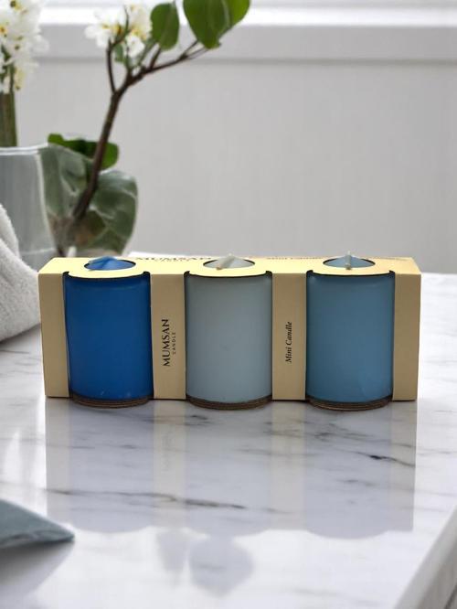 Silindir Mumu 3 lü Baton Mum 50mm Çap 70 mm Boy Gövde boya Geçişli Renkli Baton Mum (3’lü Hediyelik Set)