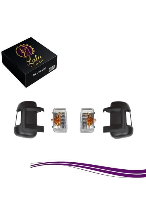 LALA OTOMOTİV Boxer Jumper Ducato Dış Ayna Kapağı ve Sinyali Sağ ve Sol Set