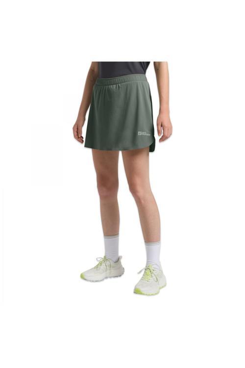 A63787 Prelight Swift Skort W Şort Etek Yeşil Kadın Spor Etek