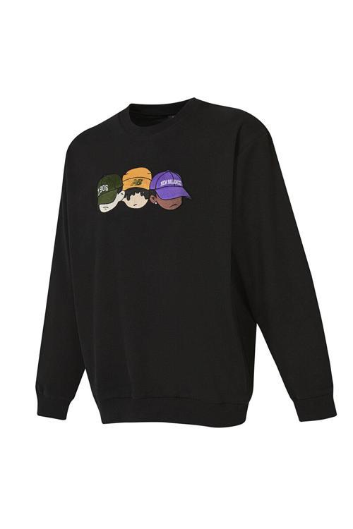 Mnc3505 Siyah Erkek Sweatshirt