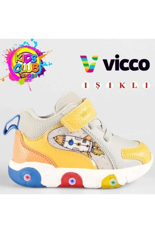 946.P25K.411 Rocky Bebe Işıklı Phylon Gri Erkek Çocuk Spor Ayakkabı