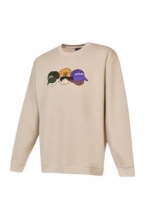 Mnc3505 Bej Erkek Sweatshirt