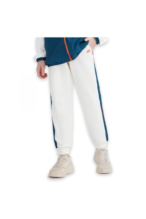 Sk232079 B Heavy Weight Beyaz Erkek Çocuk Eşofman Altı