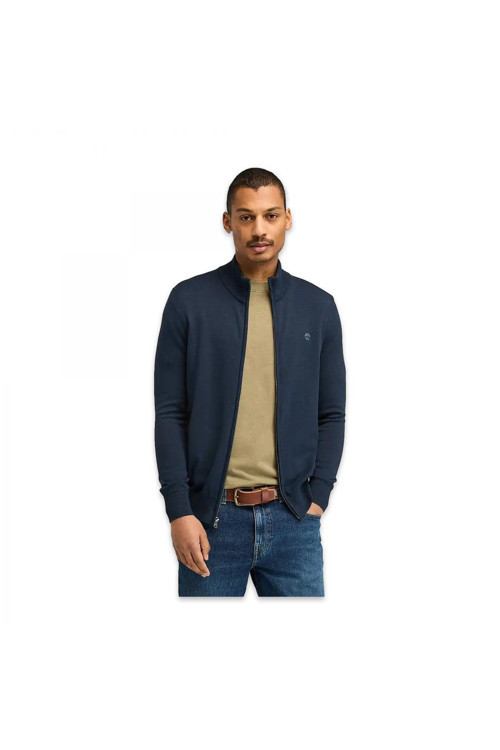 Tb0A2Bmz Williams River Cotton Yd Full Zip Sweate Lacivert Erkek Ceket