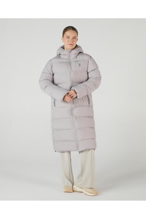 W Outerwear Puffer Jacket Kadın Gri Mont S242132-032