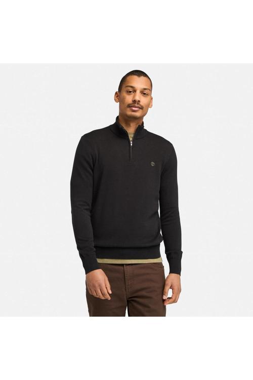 Wıllıams Rıver Cotton Yd 1/4 Zip Sweater