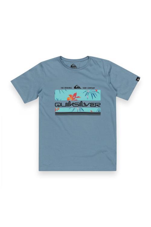 Eqbzt04725 Tropical Rainbow Youtht Mavi Çocuk T-Shirt