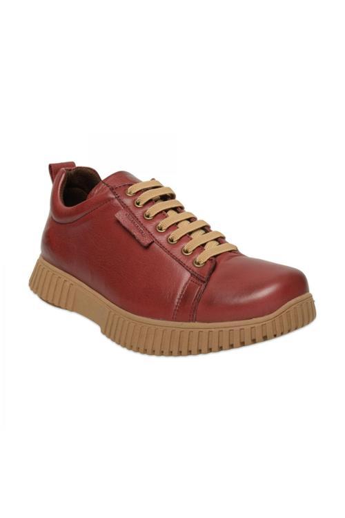 D25Ka-3500 Günlük Bordo Kadın Ayakkabı