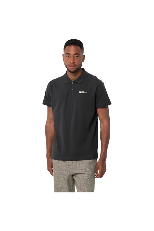 Essential Polo Erkek Siyah Polo Tişört Erkek Polo T-Shırt 1809301Tr