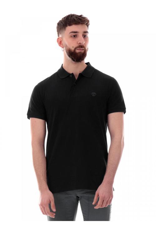 Tb0A6Bx4 Millers River Sleeve Stretch Polo Siyah Erkek T-Shirt