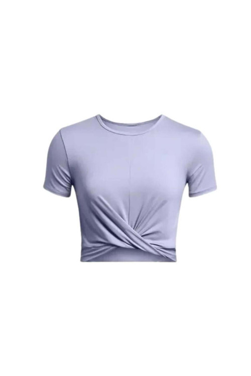 1383647 Motion Crossover Crop Mor Kadın T-Shirt