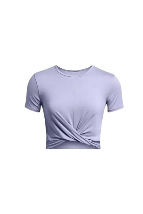 1383647 Motion Crossover Crop Mor Kadın T-Shirt