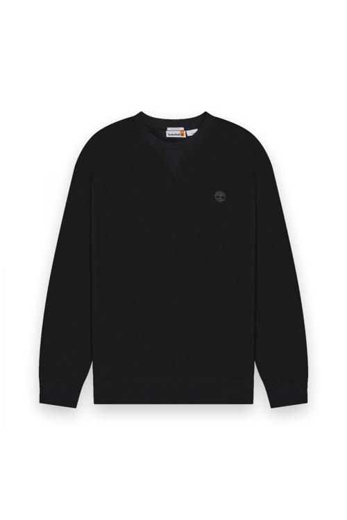 Tb0A2Bnk Ls Exeter River Basic Brushed Siyah Erkek Sweatshirt