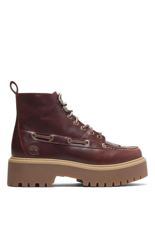 Stone Street Mıd Lace Up Boot Kadin Bordo Bot Tb0A27Yzeiw1