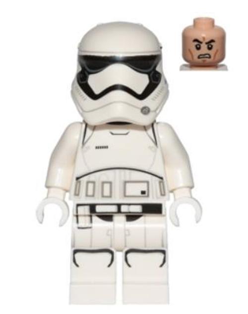 Minifigür Star Wars First Order Stormtrooper (Rounded Mouth Pattern) sw0667