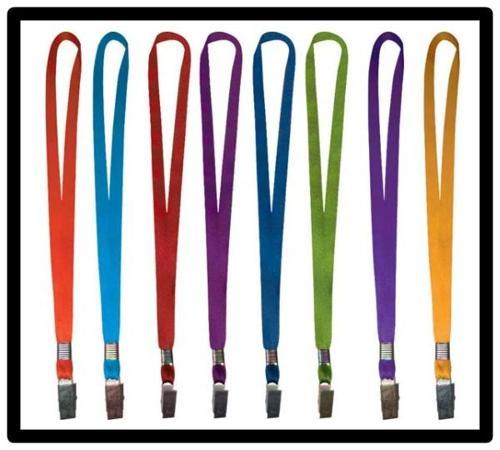 Yaka Kartı İpi klipsli - 10 adet