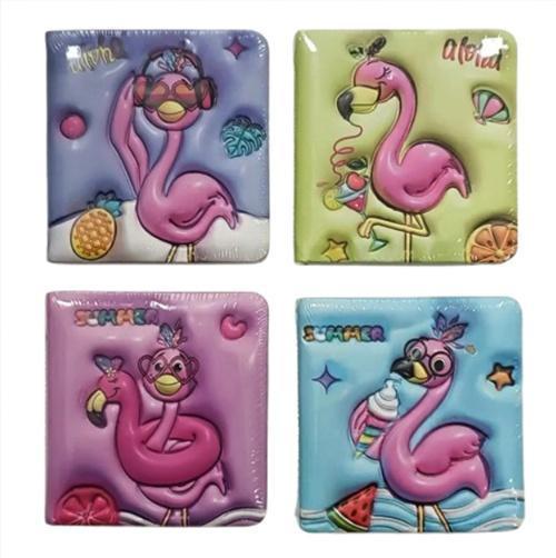 Sukuşi Not Defteri 96 Sayfa 9,5X10Cm Flamingo - 3 adet