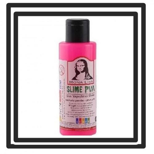 Mona Lisa Slime Tutkalı 70 Ml Fosforlu Pembe - 3 adet