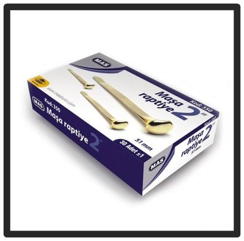 Mas Maşa Raptiye 51 Mm No:2 - 6 kutu
