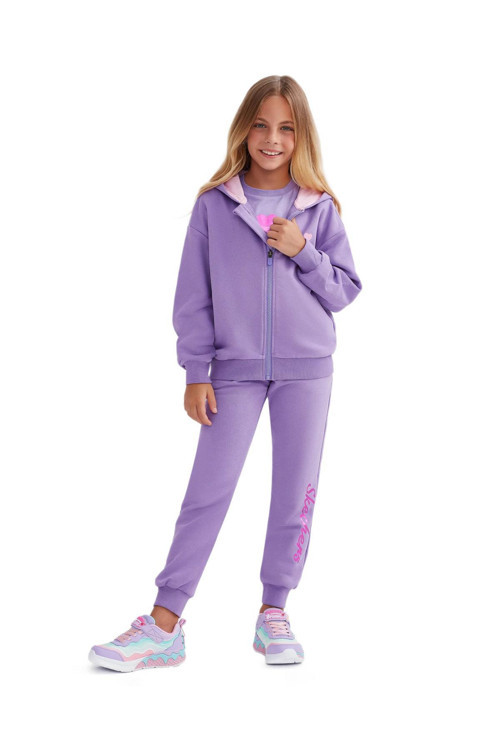 Sk232133 Gheavy Weightfleece Kız Çocuk Eşofman Takımı
