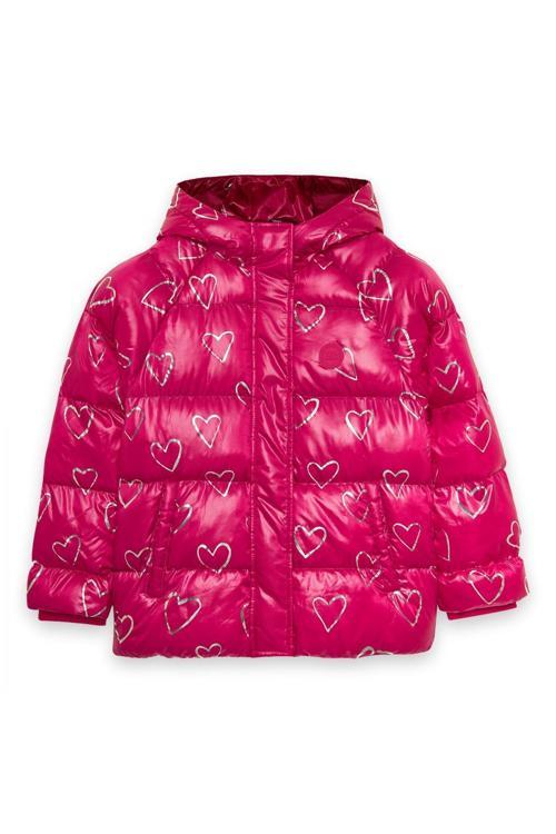 Sk242110 G Outerwear Padded Jacket Pembe Kız Çocuk Mont