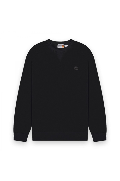 Tb0A2Bnk Ls Exeter River Basic Brushed Siyah Erkek Sweatshirt