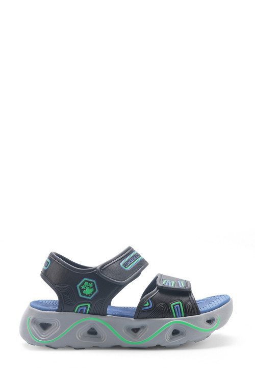 Guapo 5Fx Siyah Erkek Çocuk Sandalet