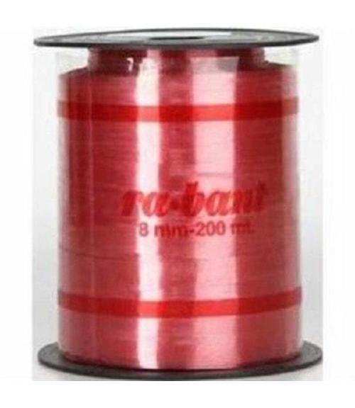 İnce Rafya 8Mmx200 Mt Kırmızı