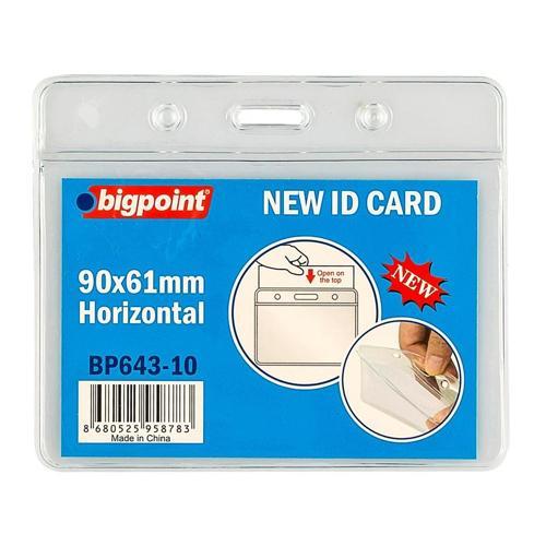 Bigpoint Kart Poşeti Yatay 90x61mm - 3 adet