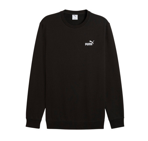 682564-01 Puma Ess Small No. 1 Logo Crew Erkek Sweatshirt Siyah