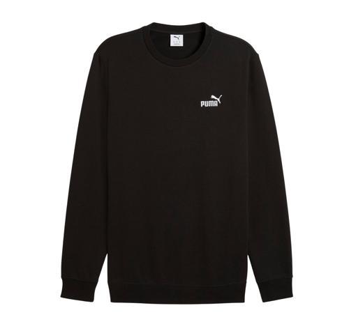 682564-01 Puma Ess Small No. 1 Logo Crew Erkek Sweatshirt Siyah
