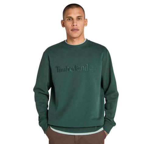 B0A6VG63171-R Timberland Hampthon Crew Neck Erkek Sweatshirt Yeşil